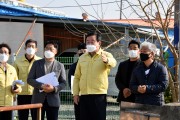 이동진 진도군수, 현안 사업 주요 사업 현장 점검
