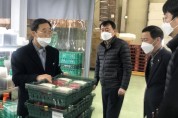 전남농협, 설명절 딸기 출하 현장 점검