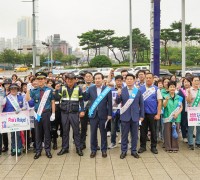 목포시, 전국체전 성공개최 위한 교통질서 지키기 캠페인 추진